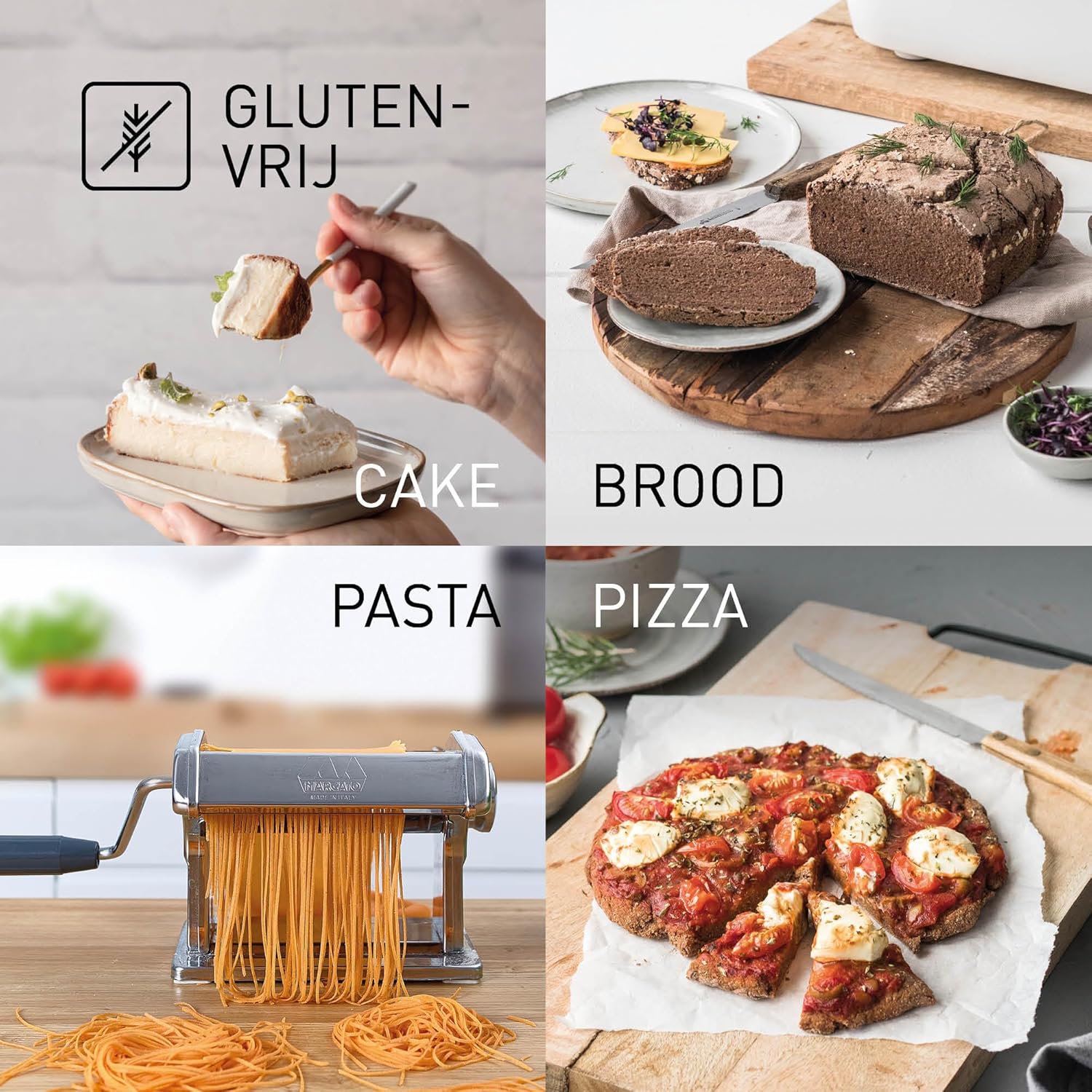 Panasonic SD-B2510 Automatische broodbakmachine, 850 W, temperatuursensor, digitale timer 13 uur, 25 programma's, wit Geniet elke dag van een ander brood: dankzij 25 voorgeprogrammeerde modi voor brood, deeg, compot en jam; bovendien drie nieuwe recepten,