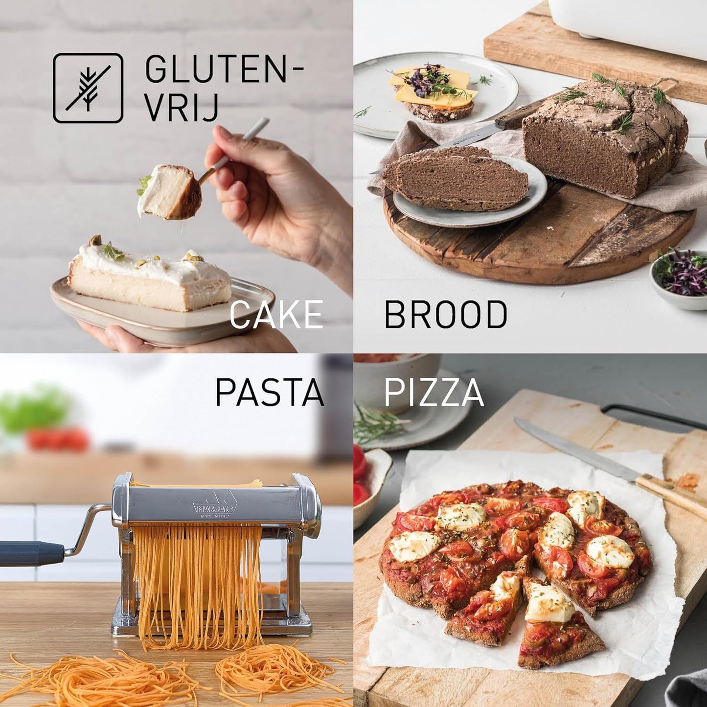 Panasonic SD-B2510 Automatische broodbakmachine, 850 W, temperatuursensor, digitale timer 13 uur, 25 programma's, wit Geniet elke dag van een ander brood: dankzij 25 voorgeprogrammeerde modi voor brood, deeg, compot en jam; bovendien drie nieuwe recepten,