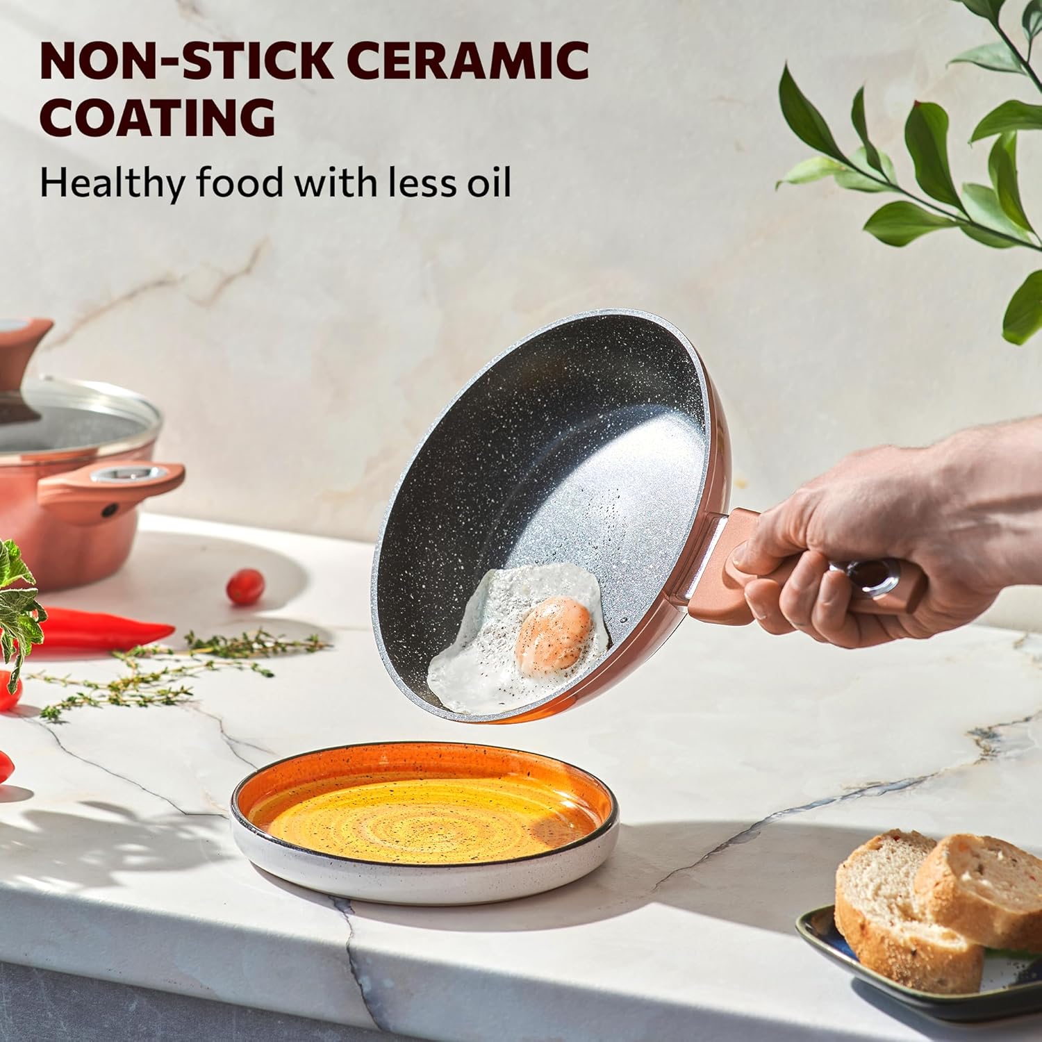 Pannenset Non Stick - 15 delige inductiekookpannenset met deksels Over dit item Uitgebreide 15-delige pannenset voor verschillende kookbehoeften: Deze uitgebreide set biedt je een breed scala aan kookgerei, waaronder pannen met deksels, een koekenpan en e