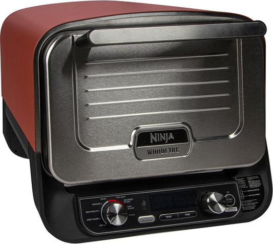Ninja Artisan Electric Outdoor Pizza Oven 4-IN-1 FUNCTIONALITEIT: Deze elektrische pizzaoven is je beste maatje voor al je buitenfeestjes, met de functies Pizza (Pizza), Air Fry (Airfryen) Bake (Bakken) en Prove (Rijzen). AMBACHTELIJKE PIZZA IN MAXIMAAL 3