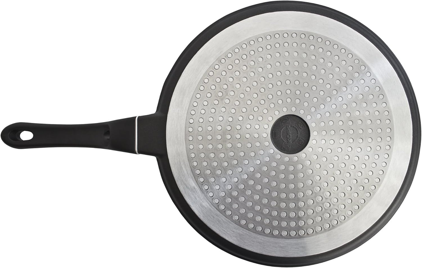 Kopf Crêpepan Pannenkoekpan Marra 28 cm, ILAG-coating, inductie met deegverdeler Type: pannenkoekenpan van stevig gegoten aluminium met een diameter van 28 cm - incl. deegverdeler van hout Coating: krasbestendige en duurzame ILAG anti-aanbaklaag voor veta