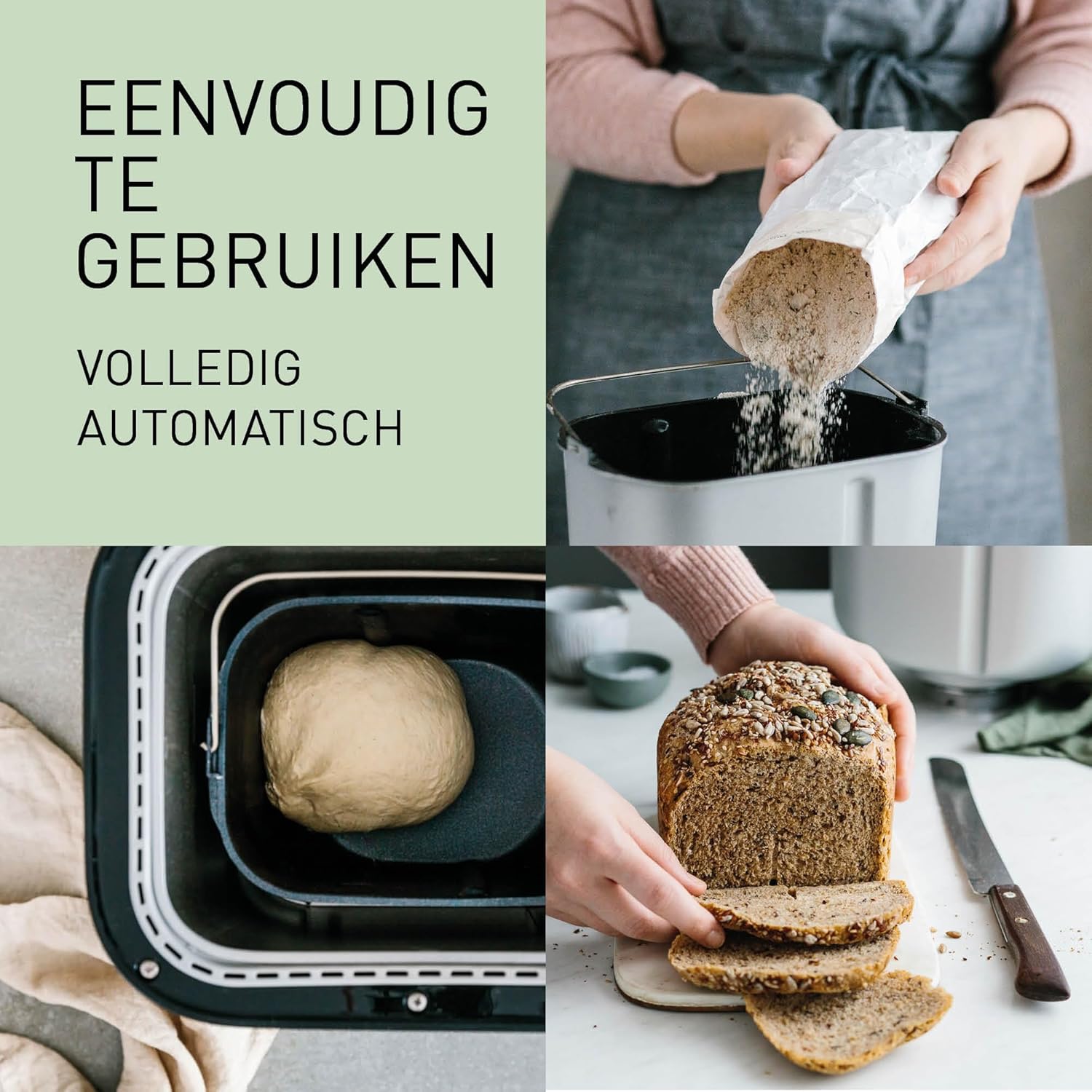Panasonic SD-YR2540 Volledig Automatisch Broodbakmachine met 32 Backprogram, Donkergrijs TWEE TEMPERATUURSENSOREN: Deze broodbakmachine heeft twee ingebouwde sensoren om de interne en externe temperaturen te bepalen om elk programma te optimaliseren en u