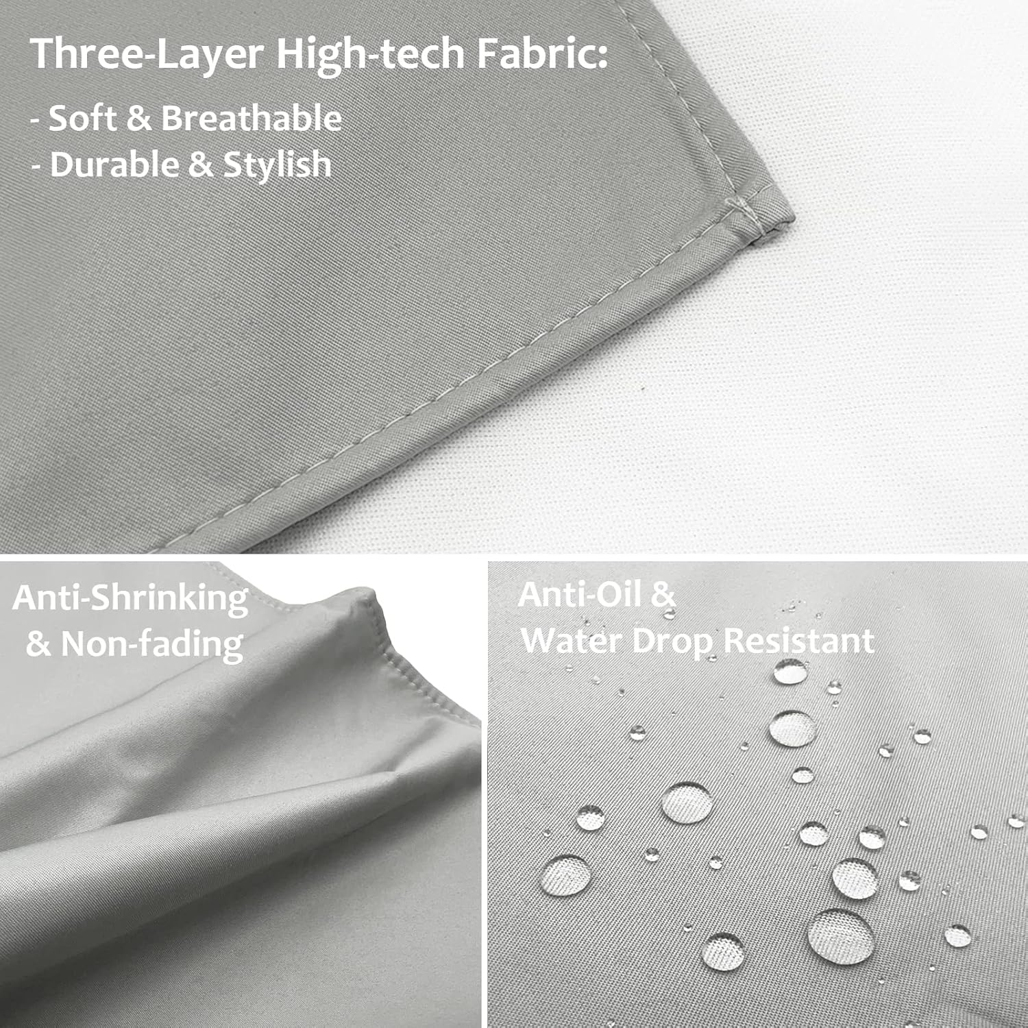 Molenky schort,Verstelbare schort met 2 grote zakken, 2 STUKS Katoenen Chef-koksschortenset, Unisex Waterdichte professionele kwaliteit Keukenschort voor in de keuken 1 Productgegevens Type sluiting Trekkoord Over dit item 【Hoogwaardige materialen】 -Molen