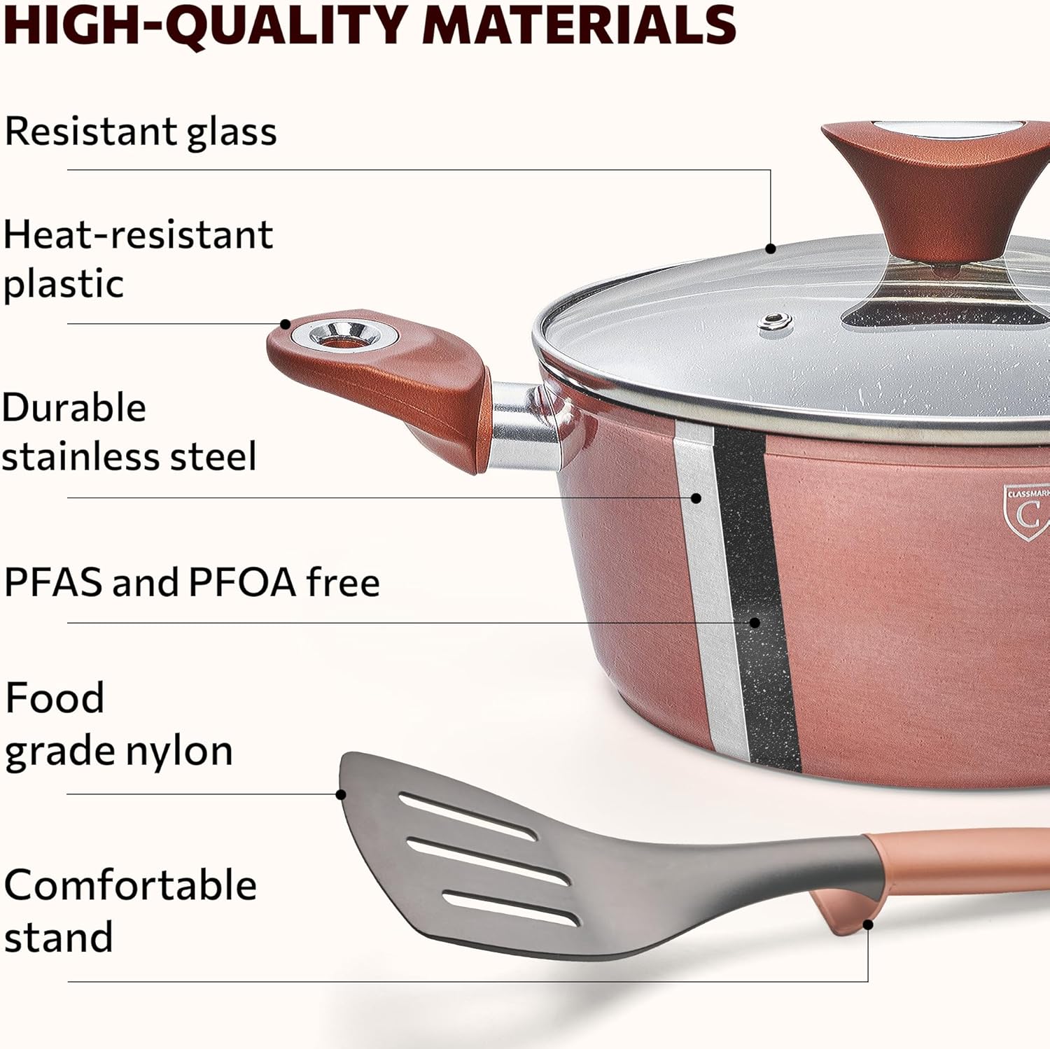 Pannenset Non Stick - 15 delige inductiekookpannenset met deksels Over dit item Uitgebreide 15-delige pannenset voor verschillende kookbehoeften: Deze uitgebreide set biedt je een breed scala aan kookgerei, waaronder pannen met deksels, een koekenpan en e