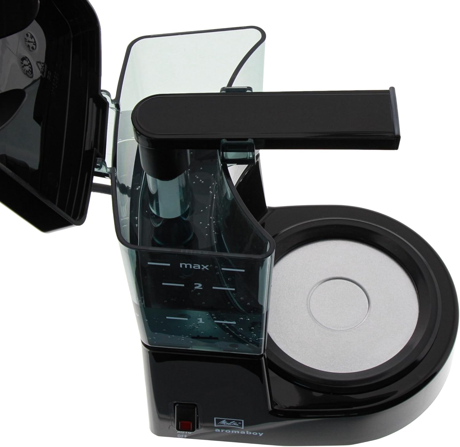Melitta Koffiezetapparaat met Glazen Pot Voor 2 Kopjes Over dit item Ruimtebesparend ontwerp Bijzonder slanke filterkoffiemachine met glazen kan voor ca. 2 kopjes, ideaal voor eenpersoonshuishoudens, caravans of vakantieappartementen, geschikt voor Melitt