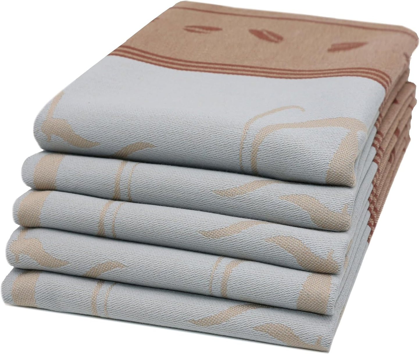 Set van 5 theedoeken vaatdoeken katoen, 70cm x 50cm bruin Over dit item ZOLLNER: Ons hotel- en restaurantlinnen wordt in heel Europa miljoenen keren gebruikt en wordt door onze klanten zeer gewaardeerd om zijn hoge kwaliteit en duurzaamheid. Voor extra ab