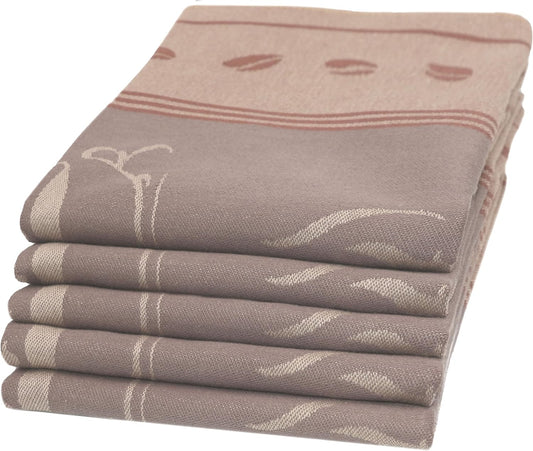 Set van 5 theedoeken vaatdoeken katoen, 70cm x 50cm bruin Over dit item ZOLLNER: Ons hotel- en restaurantlinnen wordt in heel Europa miljoenen keren gebruikt en wordt door onze klanten zeer gewaardeerd om zijn hoge kwaliteit en duurzaamheid. Voor extra ab