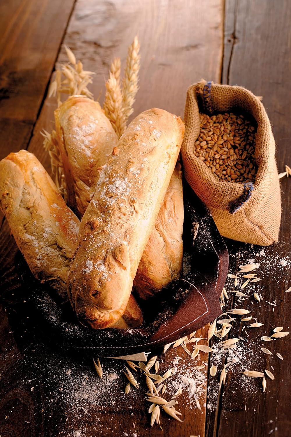 Moulinex OW6101 Baguette Mac.Pane Broodbakmachine, met 16 Programma's, 1650 watt, Wit Moulinex broodbakmachine OW6101 1,5 kg ondersteuning 4 b. De broodmachine met zijn uitgebreide 16 automatische programma's is geschikt voor zowel bloederige beginners al