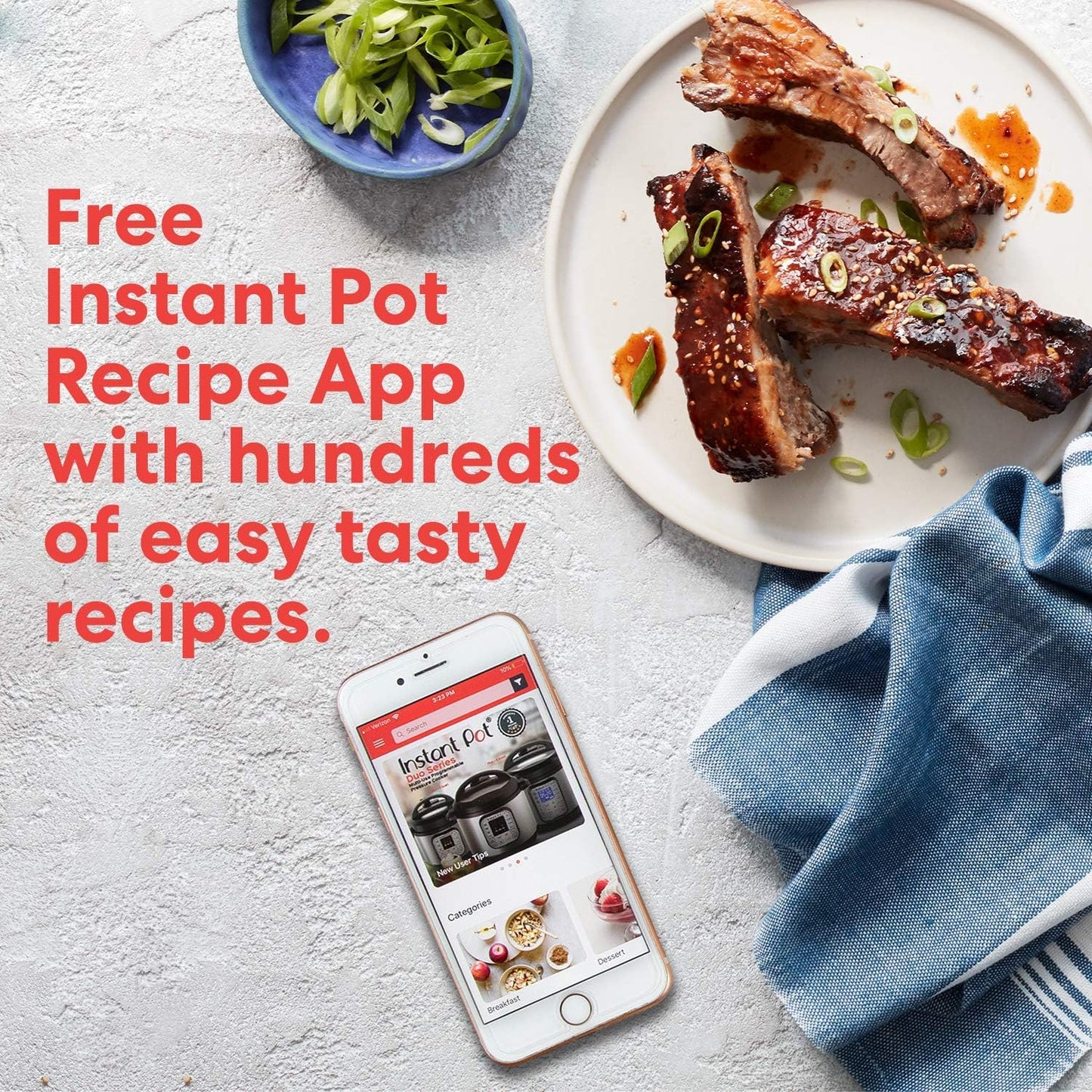 Instant Pot programmeerbare 7-in-1 elektrische snelkookpan Over dit item Een 7-in-1 multifunctionele kooktoestel: snelkookpan, slow cooker, rijstkoker, braden/bruinen, yoghurtbereider, stoompan, warmhoudapparaat. Merk Instant Pot Capaciteit 5,7 Liter Mate