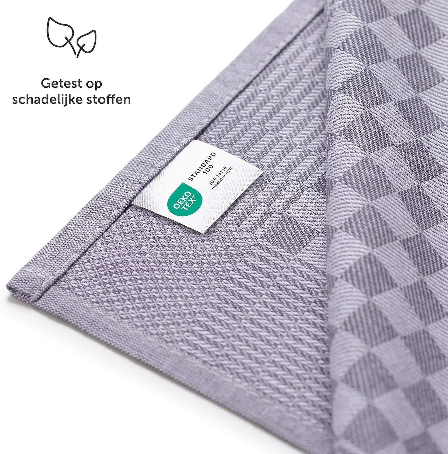 Blumtal - Set van 10 Theedoeken - 100% Katoen - 50 x 70 cm - Grijs Geruit - Hoogwaardige handdoekenset IDEAAL FORMAAT: De Blumtal theedoeken zijn 50 x 70 cm. Omdat je aan keukendoeken nooit genoeg kunt hebben, bieden wij onze Blumtal handdoeken aan in set