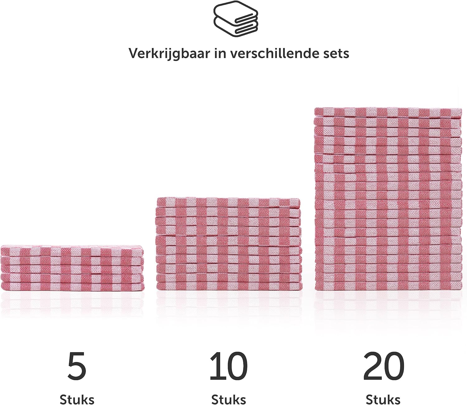 Blumtal - Set van 10 Theedoeken - 100% Katoen - 50 x 70 cm - Grijs Geruit - Hoogwaardige handdoekenset IDEAAL FORMAAT: De Blumtal theedoeken zijn 50 x 70 cm. Omdat je aan keukendoeken nooit genoeg kunt hebben, bieden wij onze Blumtal handdoeken aan in set