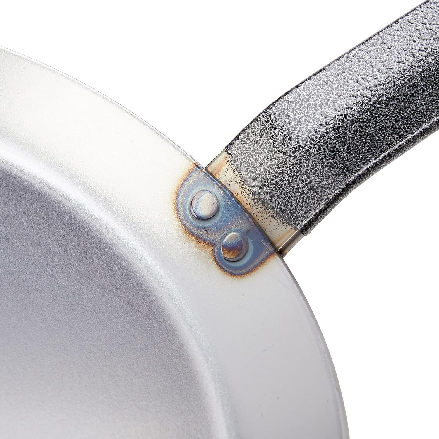 de Buyer Crêpepan zwaar ijzer staal - 24 cm DE BUYER 'Carbon meer' crêpepan met stalen handvat, metaal, wit, Diámetro 24 DE BUYER 'Carbon meer' crêpepan met stalen handvat gelast, metaal, wit, Diámetro 24 DE BUYER 'Carbon Mehr' crep tavası çelik saplı kay