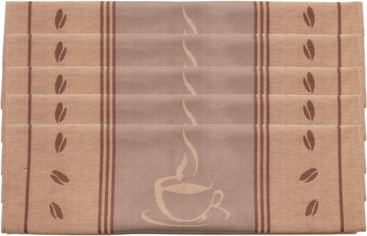 Set van 5 theedoeken vaatdoeken katoen, 70cm x 50cm bruin Over dit item ZOLLNER: Ons hotel- en restaurantlinnen wordt in heel Europa miljoenen keren gebruikt en wordt door onze klanten zeer gewaardeerd om zijn hoge kwaliteit en duurzaamheid. Voor extra ab